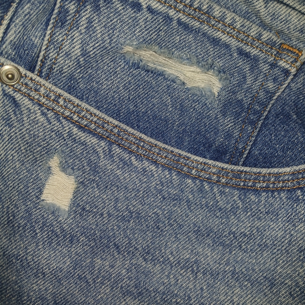 Good American Icon 90s Straight Leg Jeans 30" Inseam 26 Plus - Picture 8 of 11